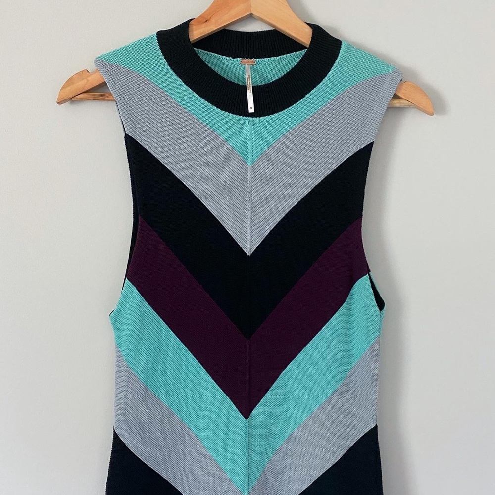 Free People Sweater Tank Bodycon Dress Medium